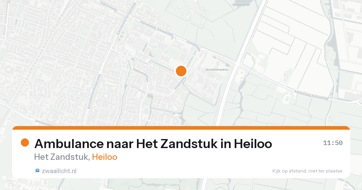 Ambulance naar Het Zandstuk in Heiloo — 7 feb 2026
