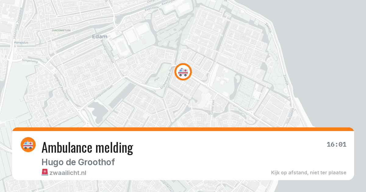Ambulance melding — 11 feb 2026
