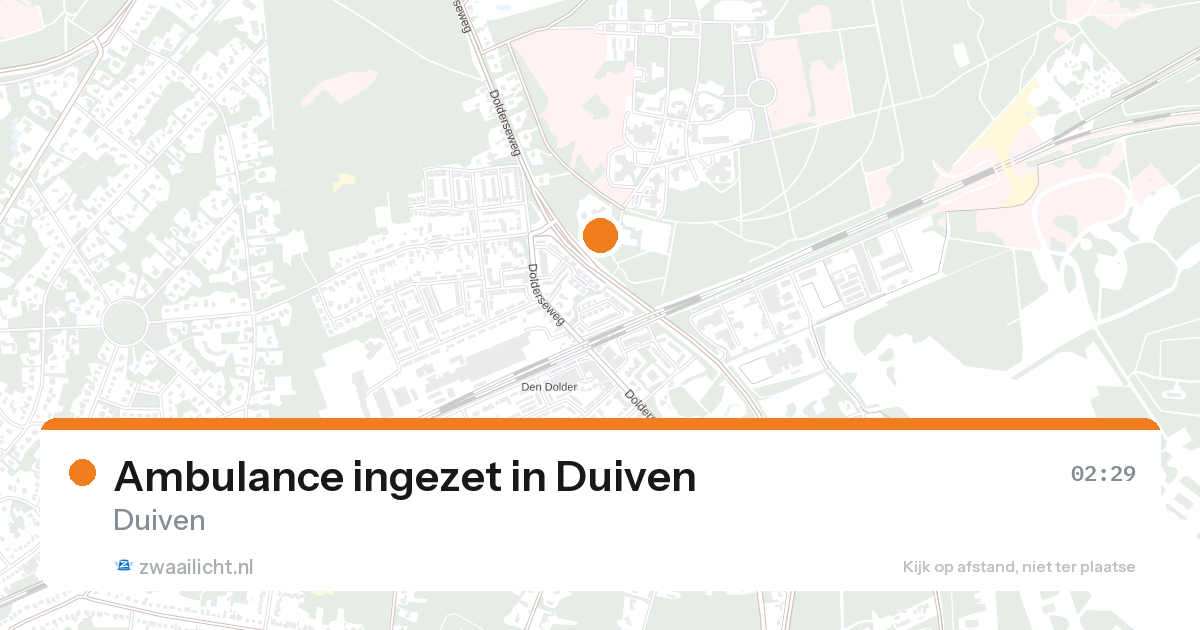 Ambulance ingezet in Duiven — 1 feb 2026