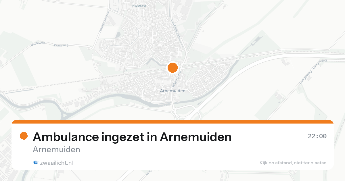 Ambulance ingezet in Arnemuiden — 7 feb 2026