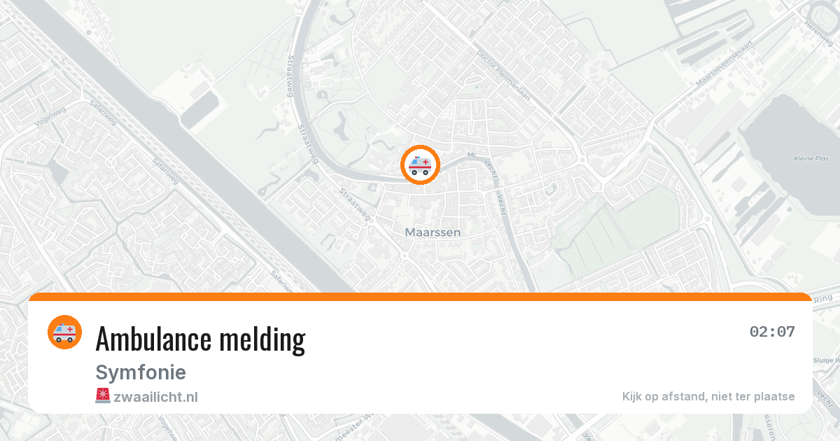 Ambulance melding — 12 feb 2026