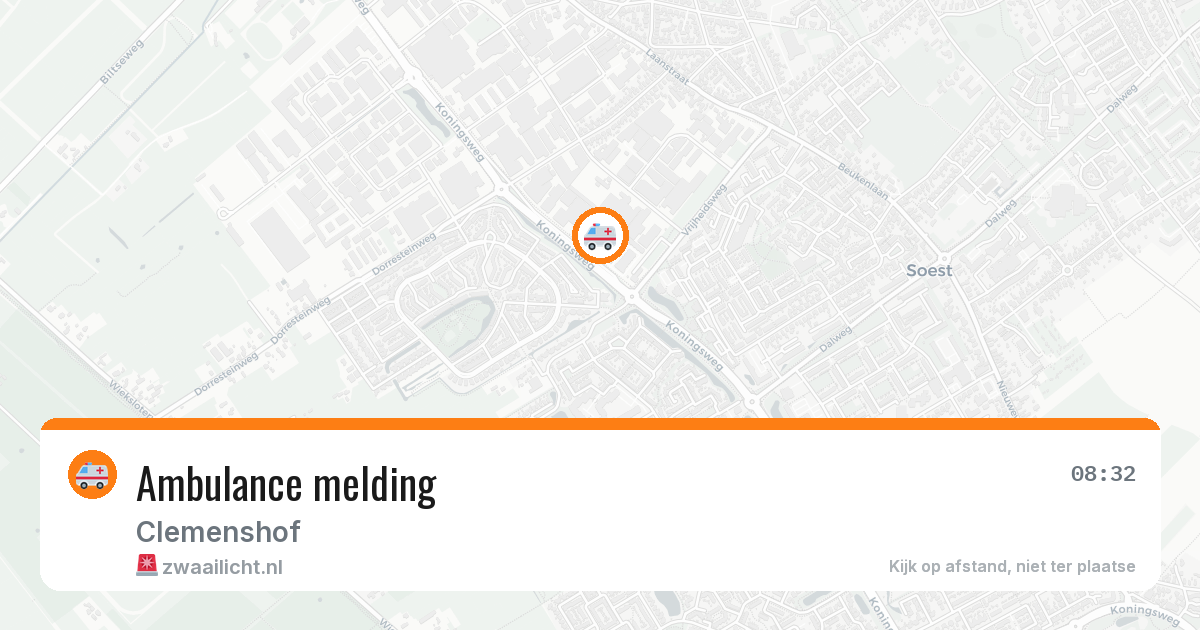 Ambulance melding — 28 jun 2026