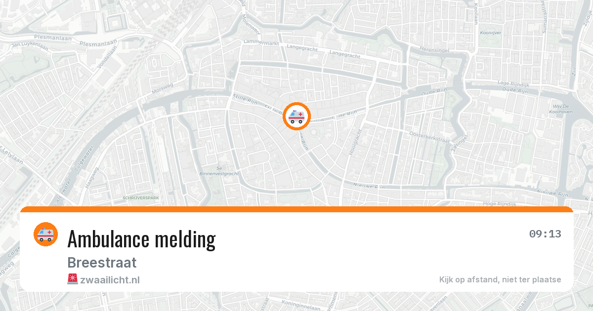 Ambulance melding — 17 jun 2026