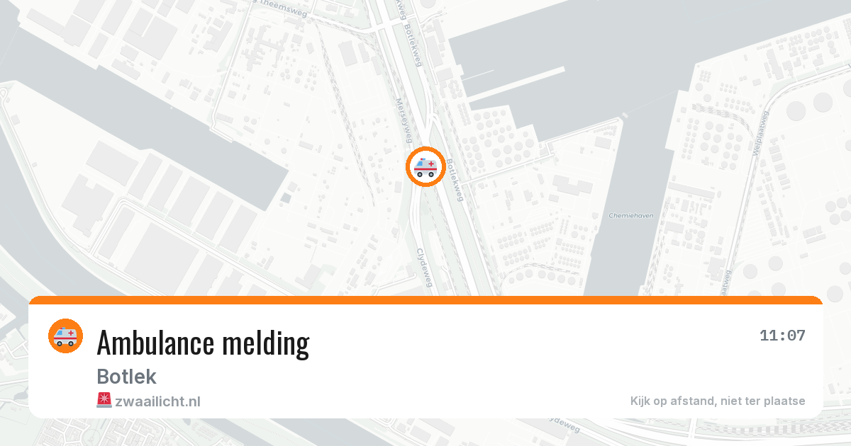 Ambulance melding — 7 apr 2026