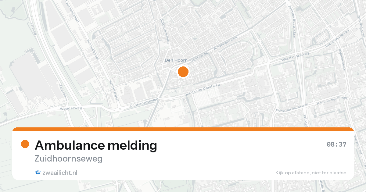 Ambulance melding — 7 feb 2026