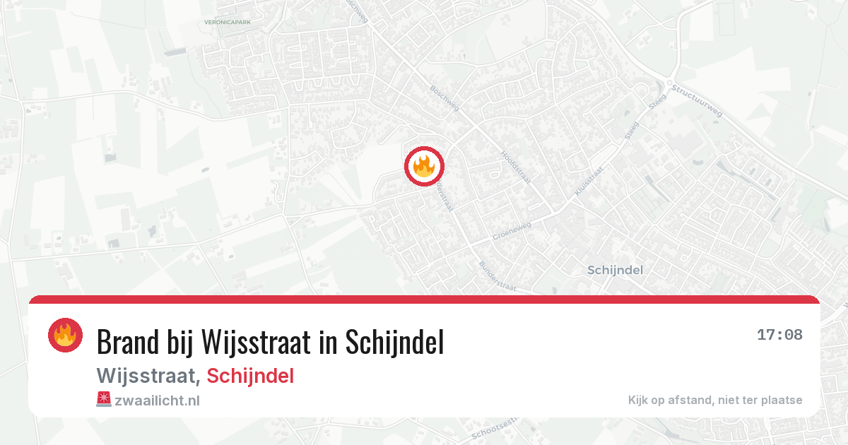 Brand bij Wijsstraat in Schijndel — 5 mei 2026