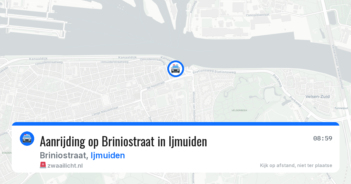 Aanrijding op Briniostraat in Ijmuiden — 12 mei 2026