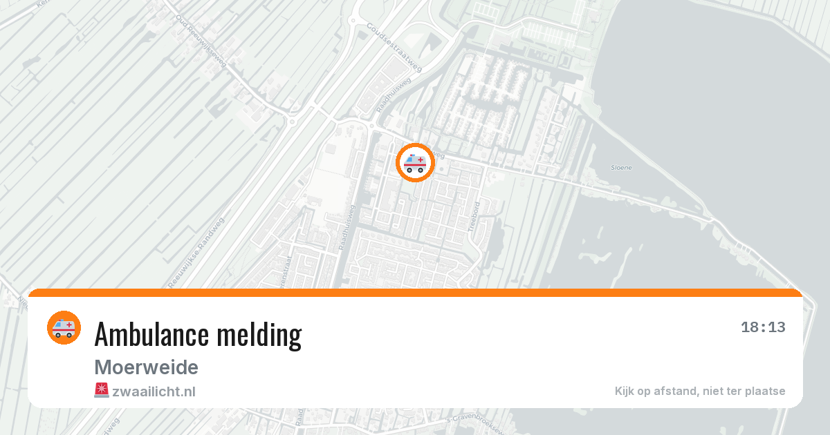 Ambulance melding — 17 jan 2026