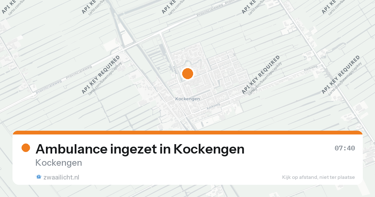 Ambulance ingezet in Kockengen — 7 feb 2026