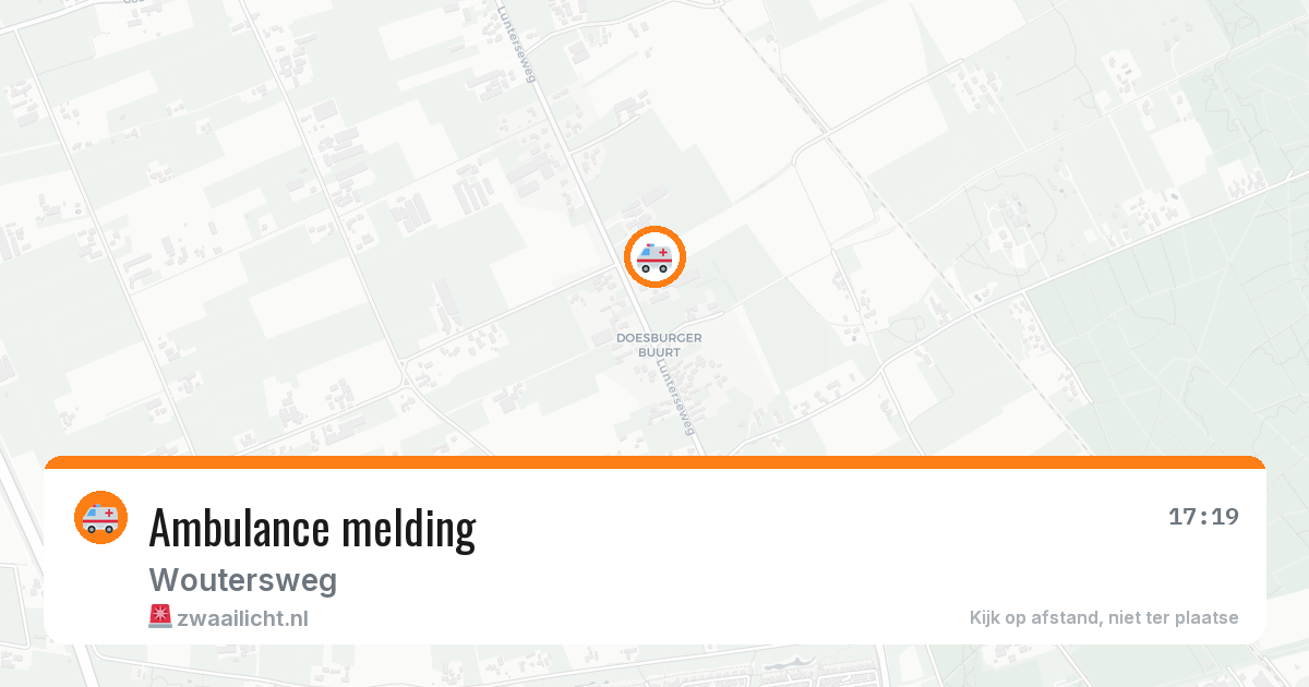 Ambulance melding — 26 jun 2026
