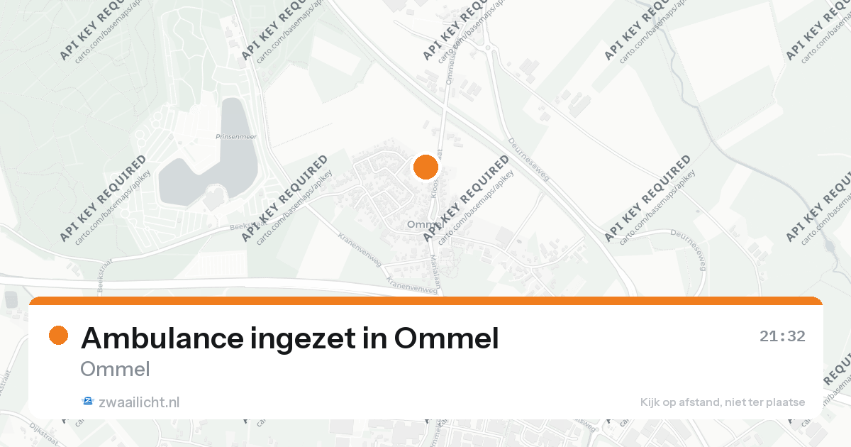 Ambulance ingezet in Ommel — 31 jan 2026
