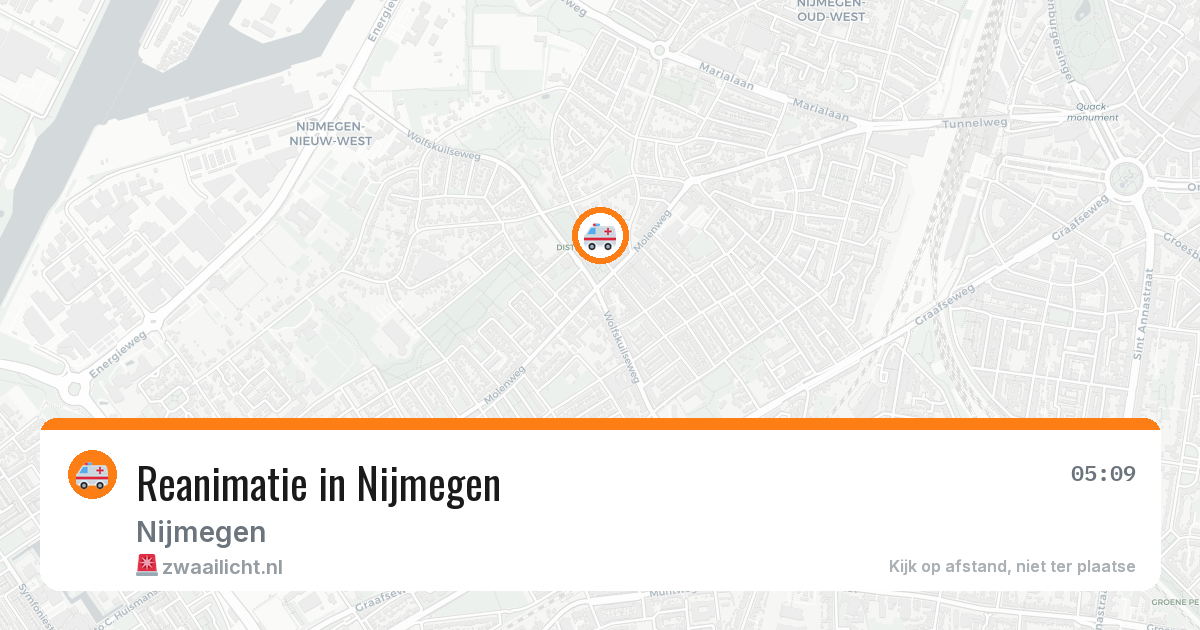 Reanimatie in Nijmegen — 15 aug 2026