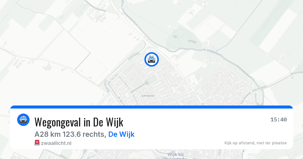 Wegongeval in De Wijk — 23 jan 2026