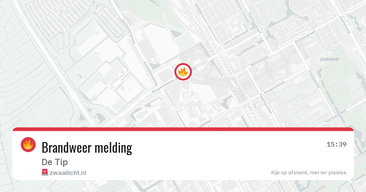 Brandweer melding — 28 jun 2026