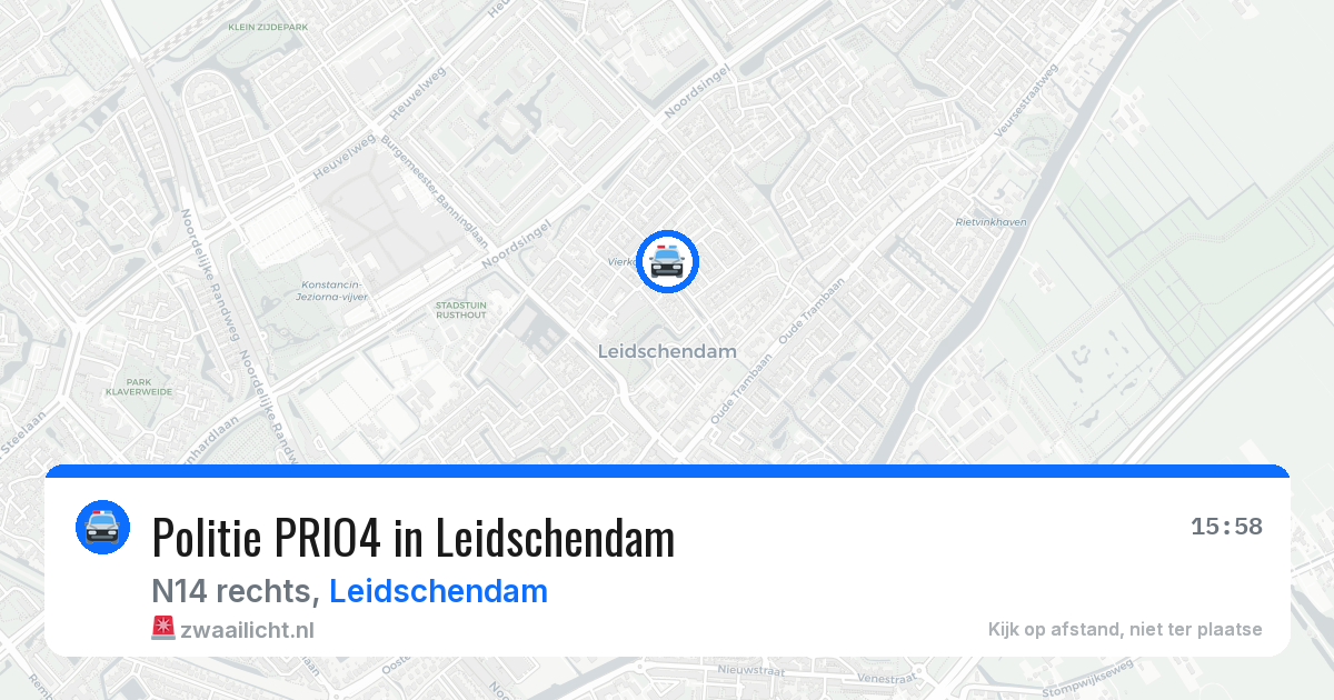Politie PRIO4 in Leidschendam — 19 jul 2026 | 🚨 Zwaailicht.nl