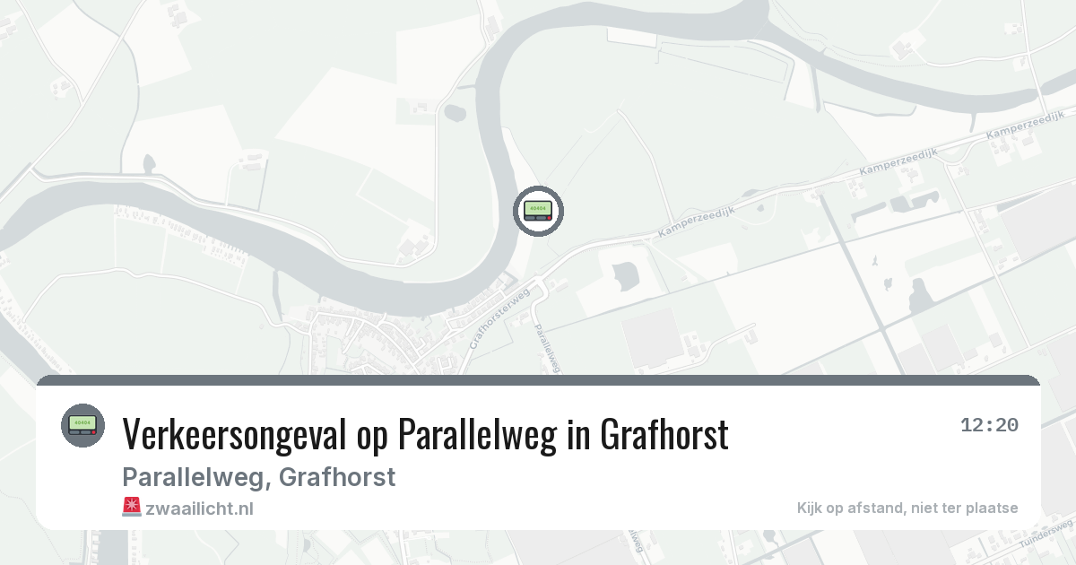 Verkeersongeval op Parallelweg in Grafhorst — 12 mrt 2026