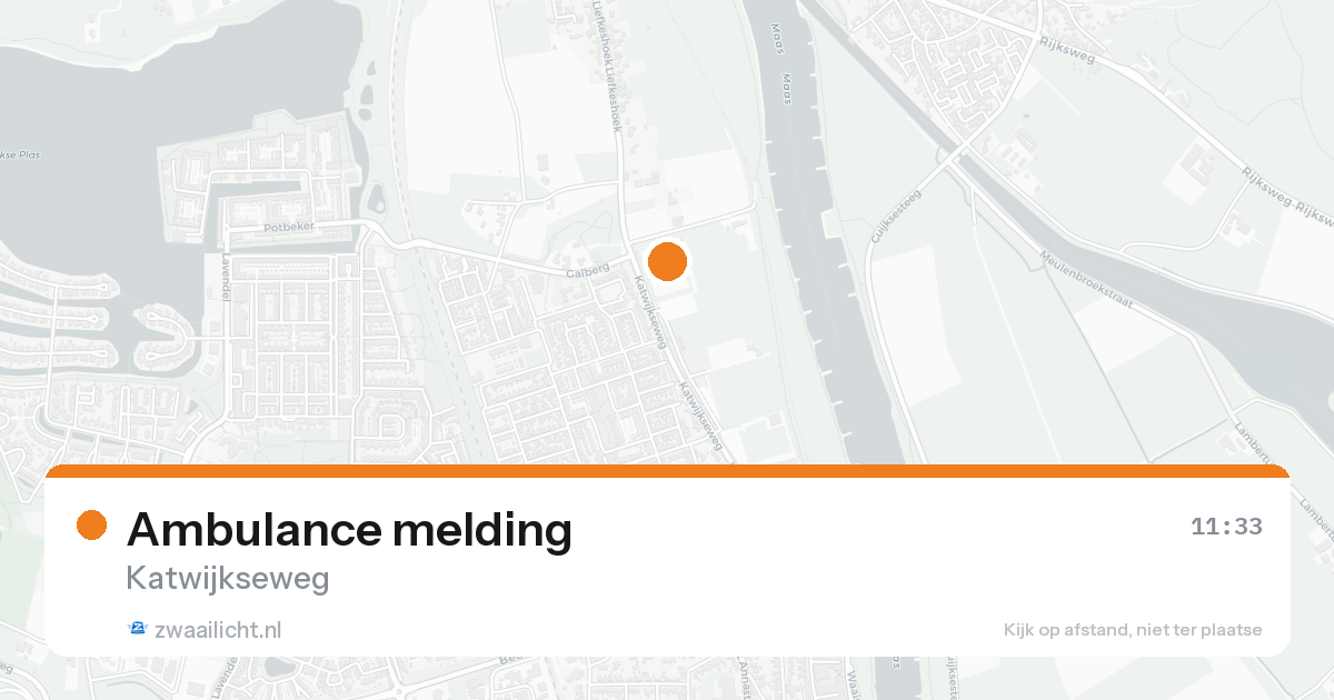Ambulance melding — 7 feb 2026