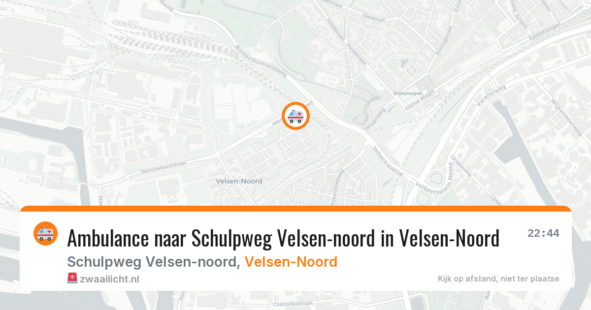 Ambulance naar Schulpweg Velsen-noord in Velsen-Noord — 12 jul 2026