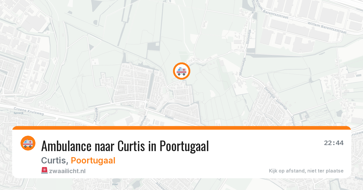 Ambulance naar Curtis in Poortugaal — 21 jun 2026