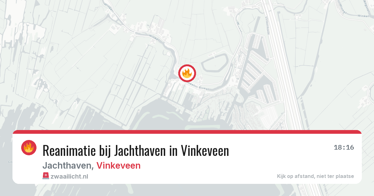 Reanimatie bij Jachthaven in Vinkeveen — 24 jun 2026