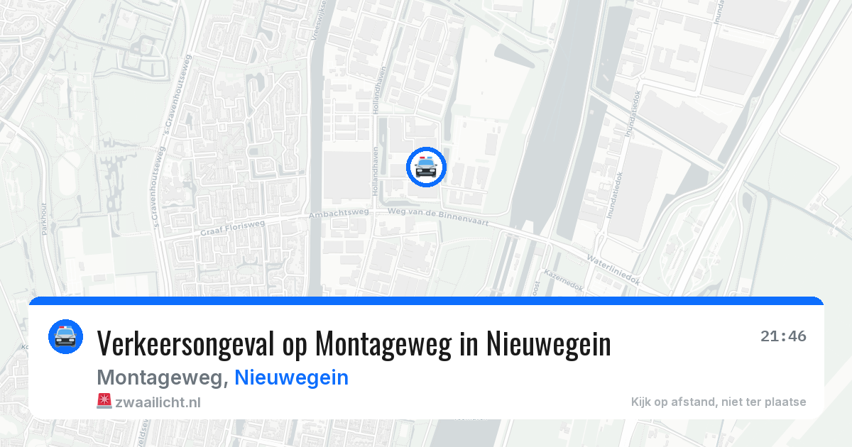 Verkeersongeval op Montageweg in Nieuwegein — 3 jul 2026