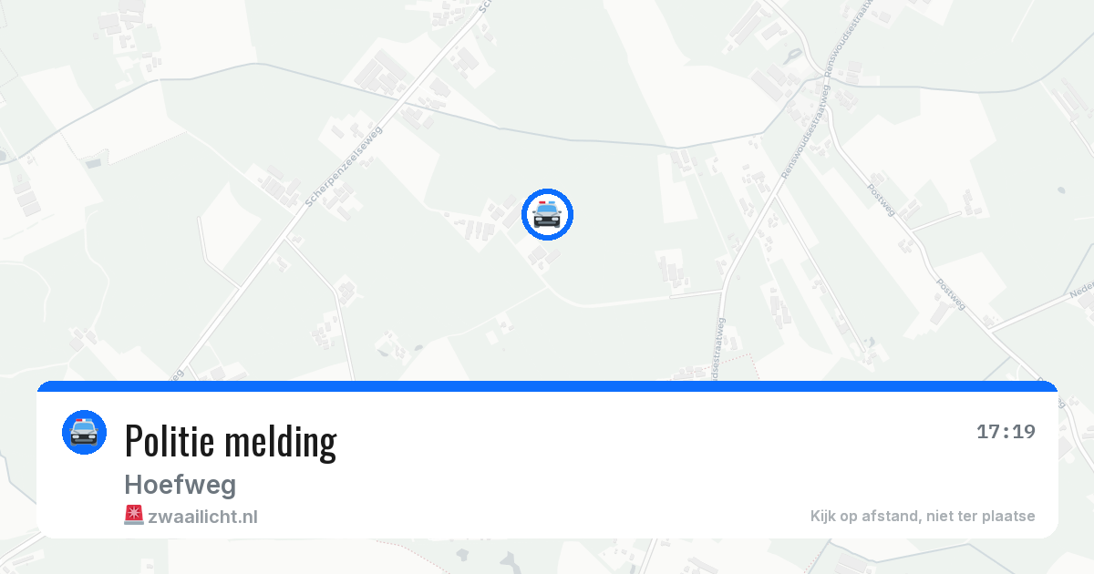 Politie melding — 4 mei 2026