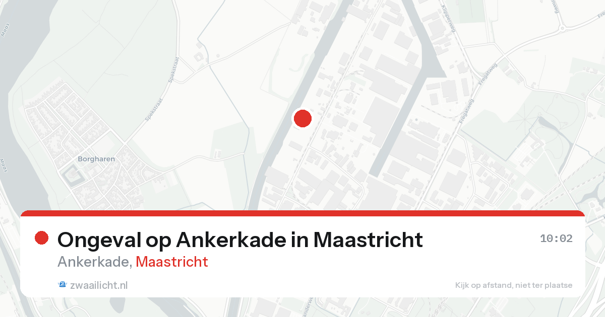 Ongeval op Ankerkade in Maastricht — 17 aug 2026