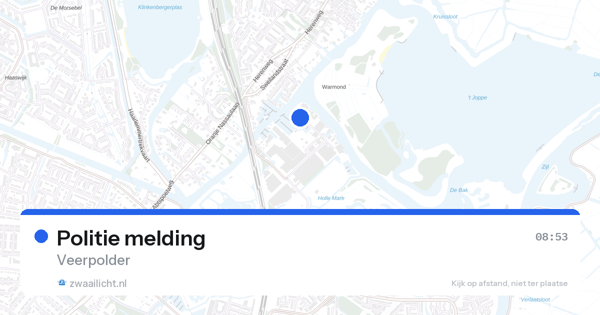 Politie melding — 9 mei 2026