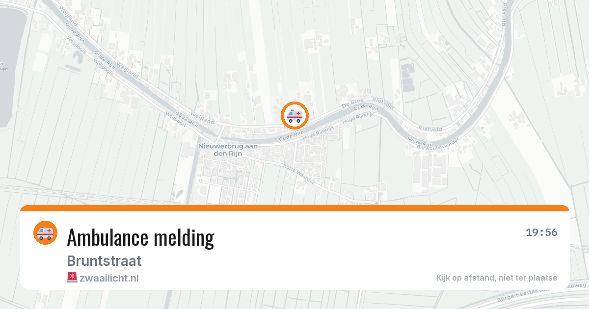 Ambulance melding — 12 jun 2026
