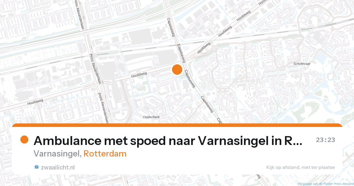 Ambulance met spoed naar Varnasingel in Rotterdam — 6 feb 2026