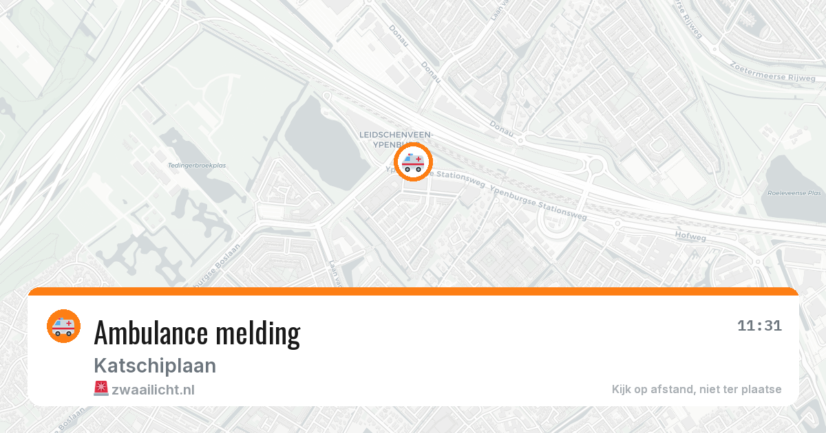 Ambulance melding — 30 jun 2026