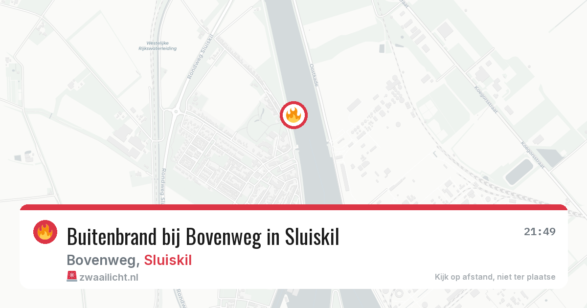 Buitenbrand bij Bovenweg in Sluiskil — 2 jun 2026