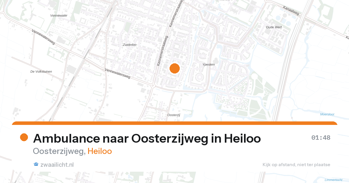 Ambulance naar Oosterzijweg in Heiloo — 9 jun 2026