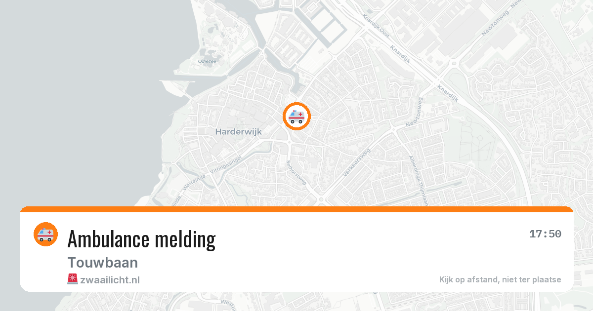 Ambulance melding — 29 jan 2026
