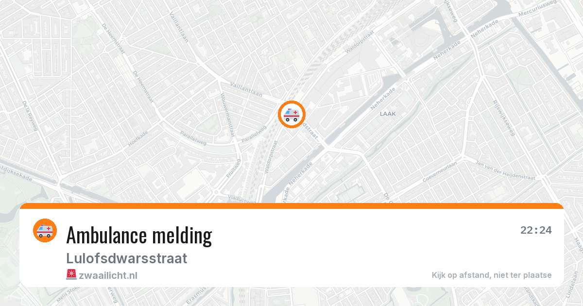 Ambulance melding — 26 jun 2026