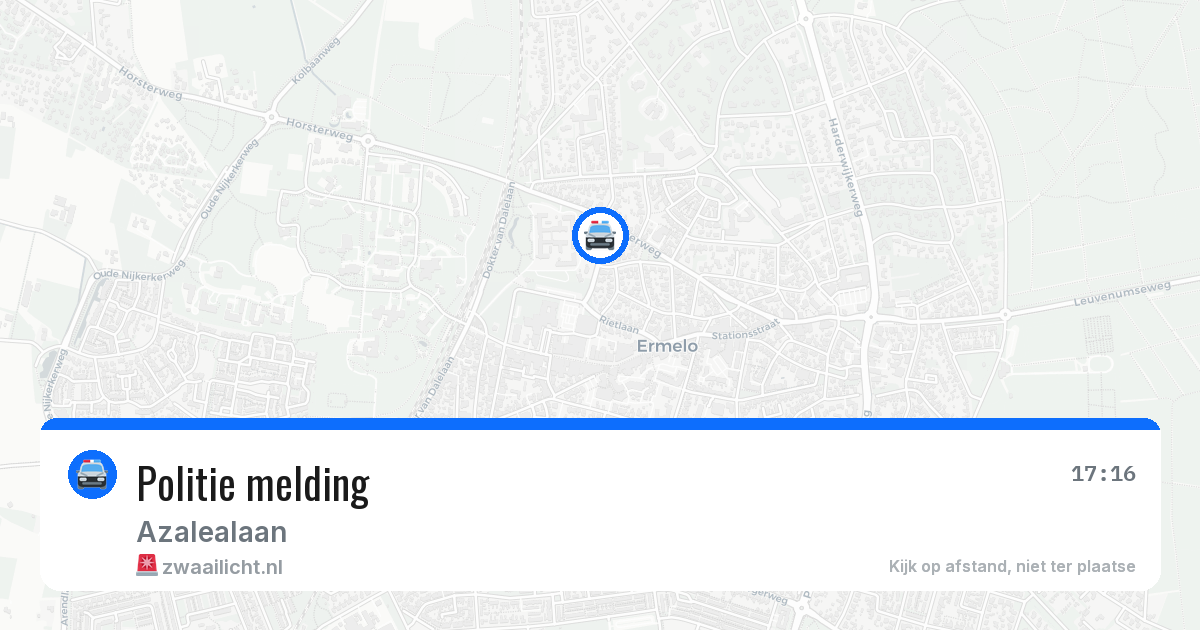 Politie melding — 10 jun 2026