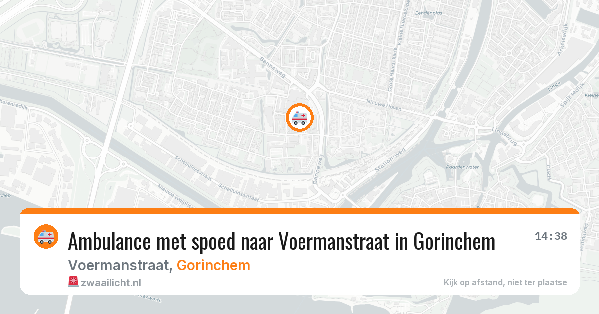 Ambulance met spoed naar Voermanstraat in Gorinchem — 21 jan 2026