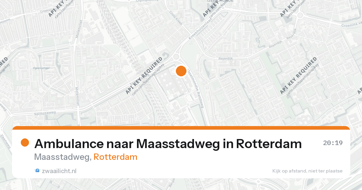 Ambulance naar Maasstadweg in Rotterdam — 15 jul 2026