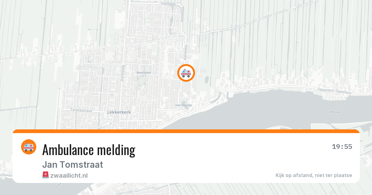 Ambulance melding — 16 jun 2026