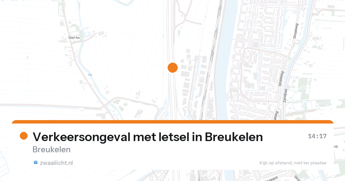 Verkeersongeval met letsel in Breukelen — 27 aug 2026