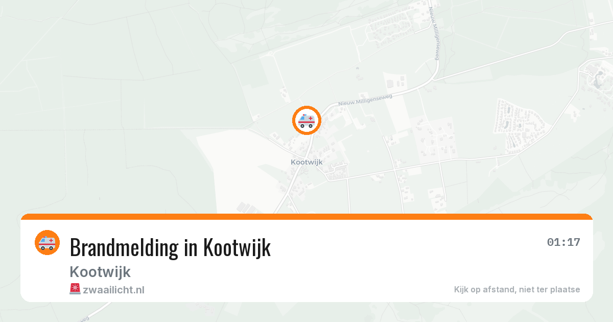 Brandmelding in Kootwijk — 31 jul 2026