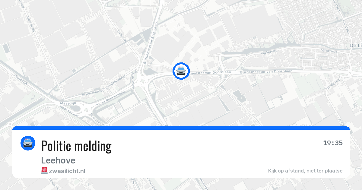 Politie melding — 7 mei 2026