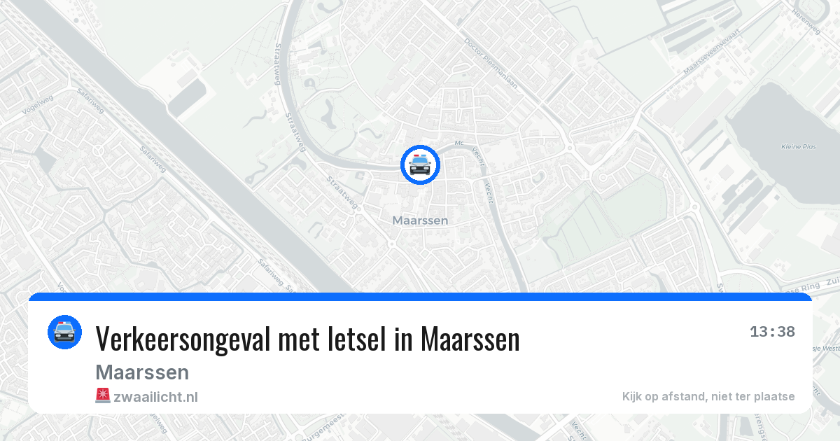 Verkeersongeval met letsel in Maarssen — 4 mrt 2026
