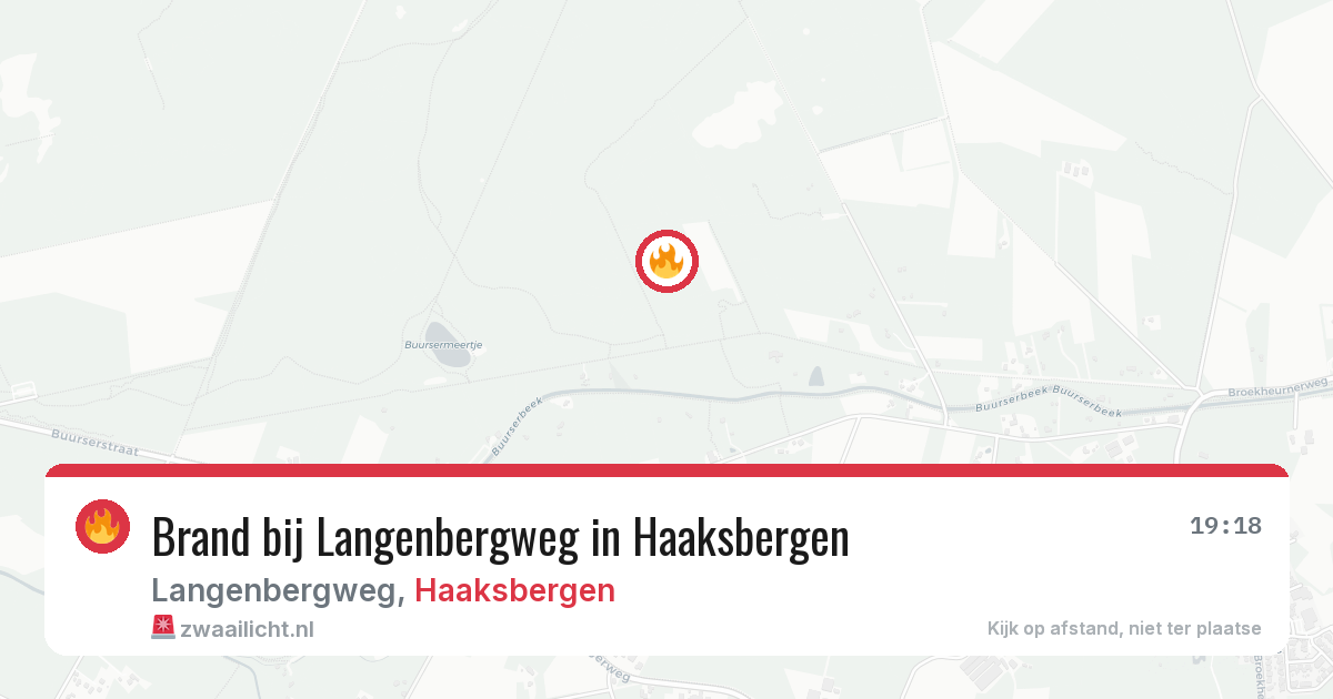Brand bij Langenbergweg in Haaksbergen — 29 mei 2026