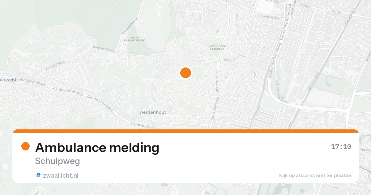 Ambulance melding — 7 feb 2026