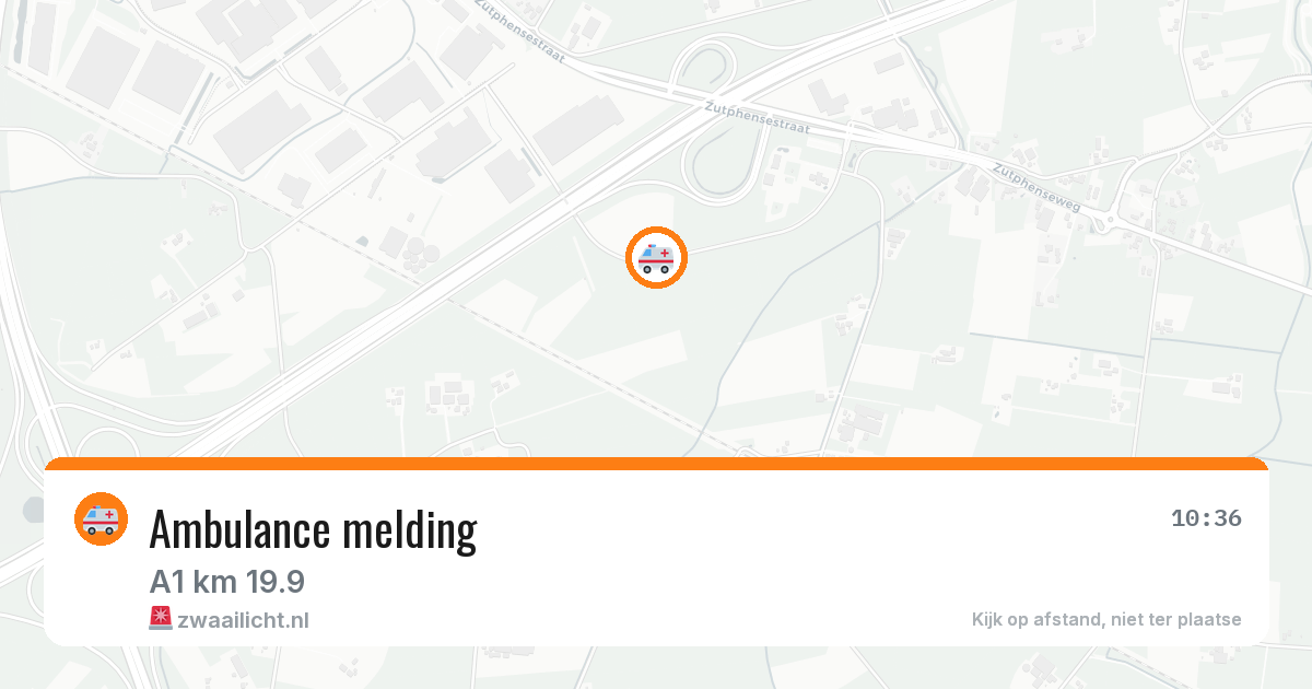 Ambulance melding — 11 jun 2026
