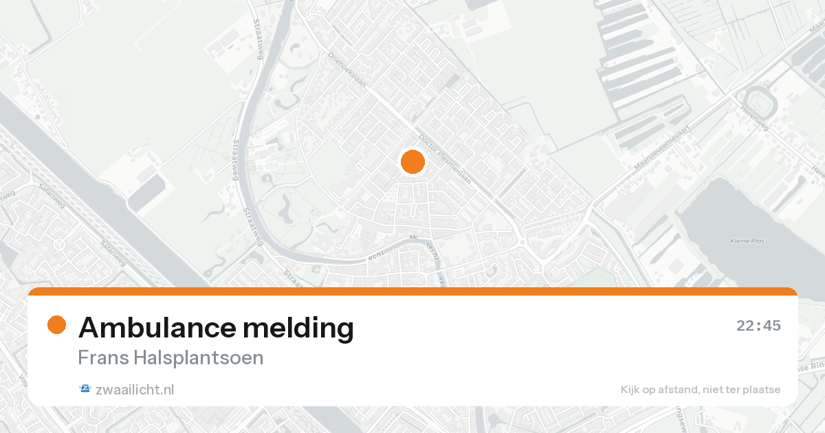 Ambulance melding — 7 feb 2026