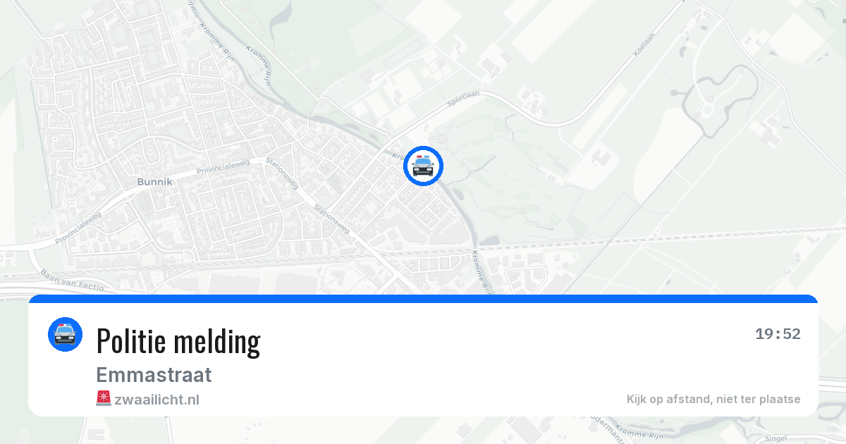Politie melding — 7 apr 2026
