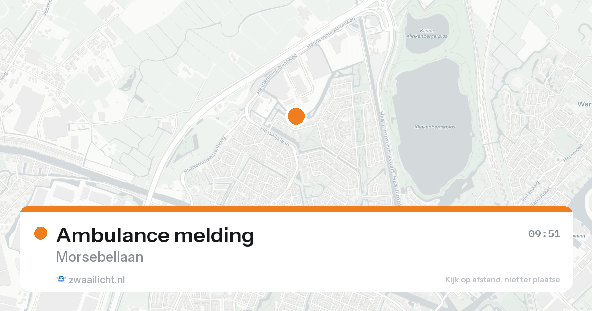 Ambulance melding — 7 feb 2026