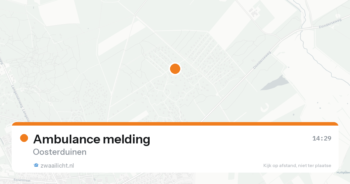 Ambulance melding — 6 jun 2026